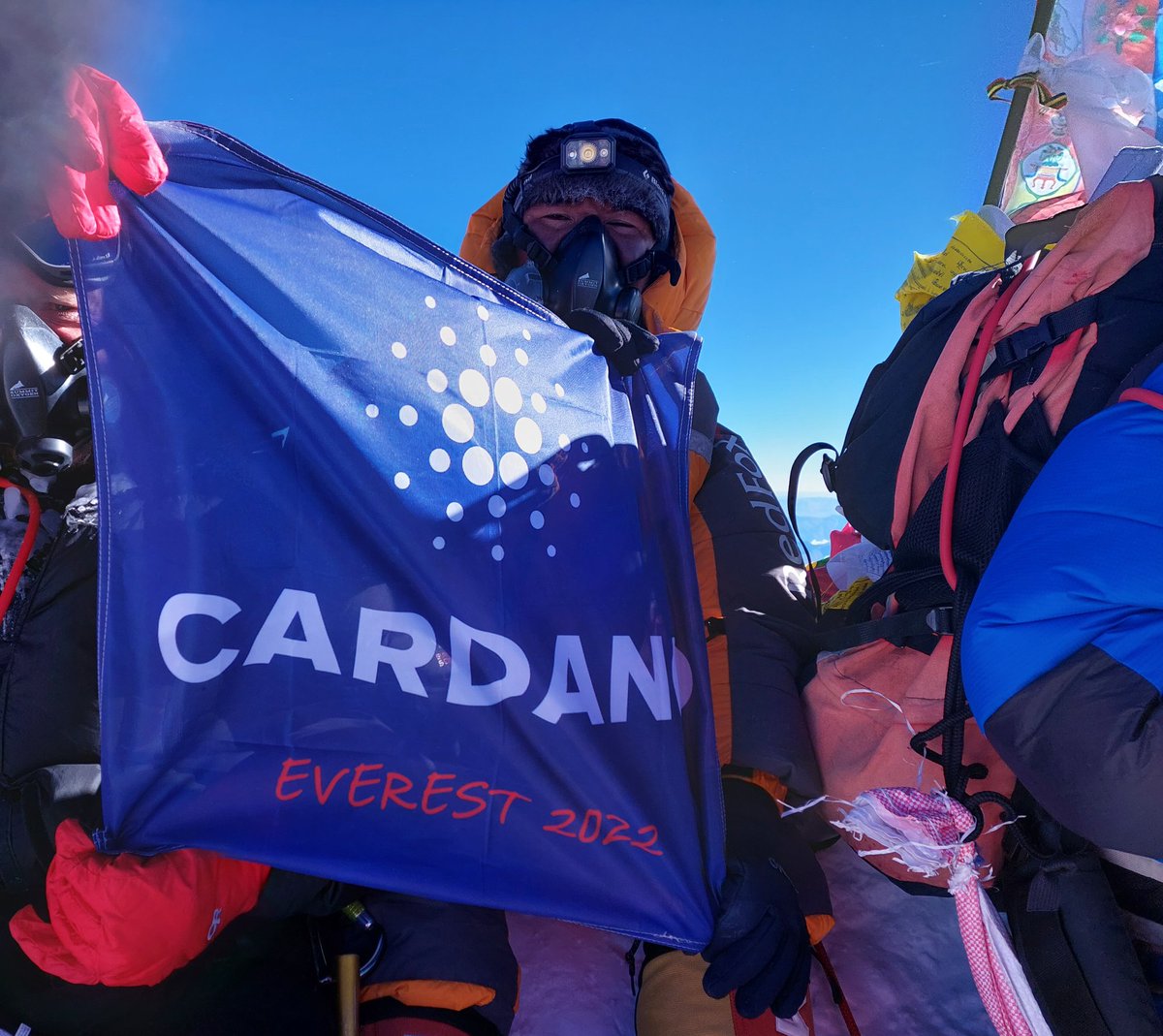 ₳rthur Prestidge ₳🌐₳ (@arthurprestidge) on Twitter photo #Cardano flag 8848m on top of the world 🌎 "thank you Charles"
When i get home it'll be in the post, to warm sunny Colorado 😉
<a href="/IOHK_Charles/">Charles Hoskinson</a>
#CryptocurrencyNews #Crypto #Cardano flag 8848m on top of the world 🌎 "thank you Charles"
When i get home it'll be in the post, to warm sunny Colorado 😉
<a href="/IOHK_Charles/">Charles Hoskinson</a>
#CryptocurrencyNews #Crypto
