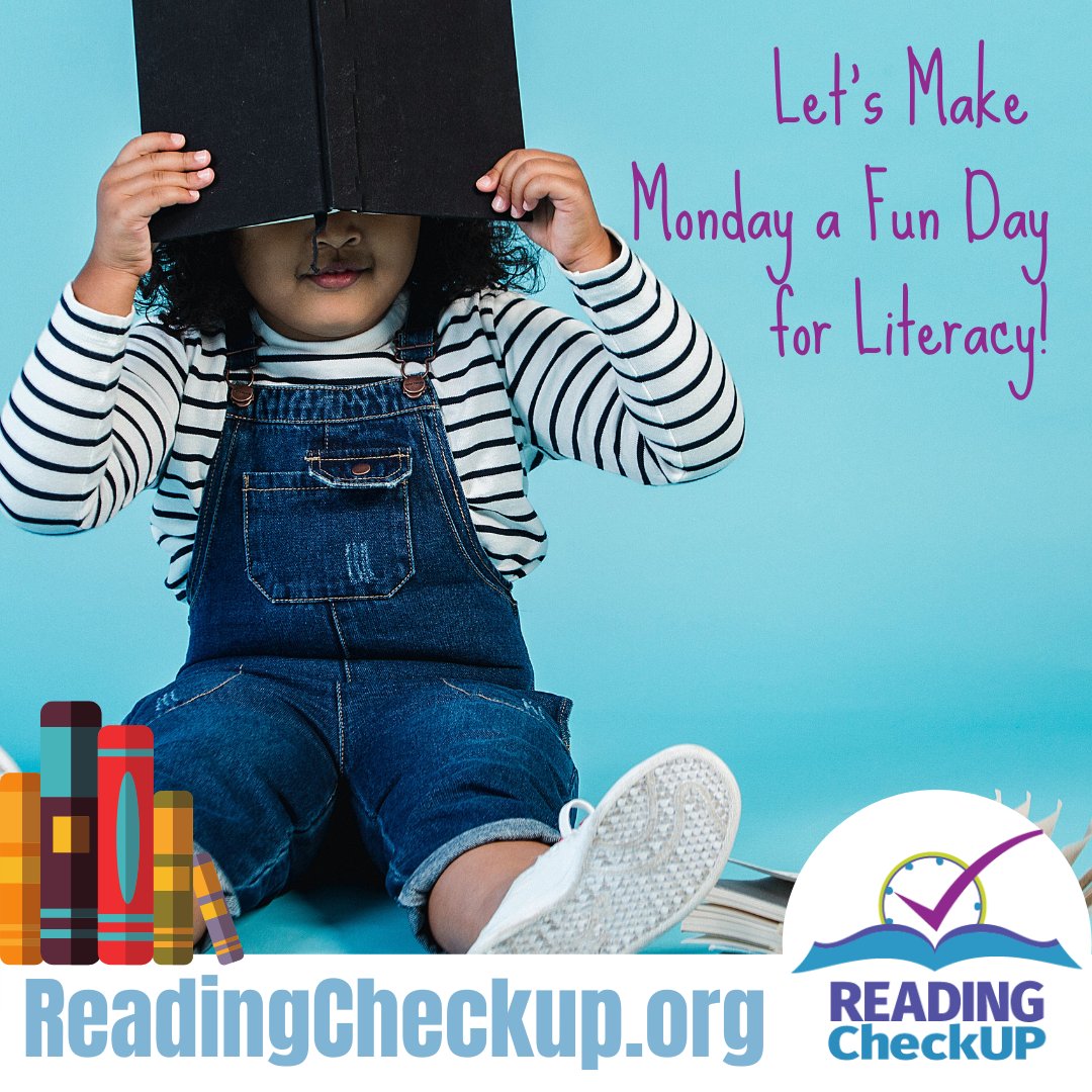 BCDICarolinas's tweet image. It&apos;s Monday and let&apos;s make it a Fun Day for literacy by getting a #ReadingCheckup.  This tool is completely free and for families with kids from Kindergarten to 4th
grade. Learn more at ReadingCheckup.org.

 #ReadingCheckup #ReadCLT