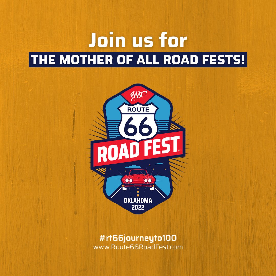 AAAClubAlliance's tweet photo. Looking for an all-inclusive event to enjoy this summer? Join us for the first ever AAA @Route66RoadFest!

Learn more and snag your tickets here: https://t.co/1lB156PaUK

We'll see you in June! #rt66journeyto100 https://t.co/mQ3tkIsvcJ