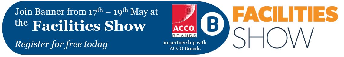 The Facilities Show kicks off in less than 24 hours!

Visit Banner at stand FM2226 to see our fantastic range of FM solutions &amp; to find out how our partner <a href="/ACCOBrands/">ACCO Brands</a> provide facilities managers with solutions to automate the workplace.

hubs.li/Q01bkbMF0

<a href="/Facilities_Show/">Facilities Show</a>