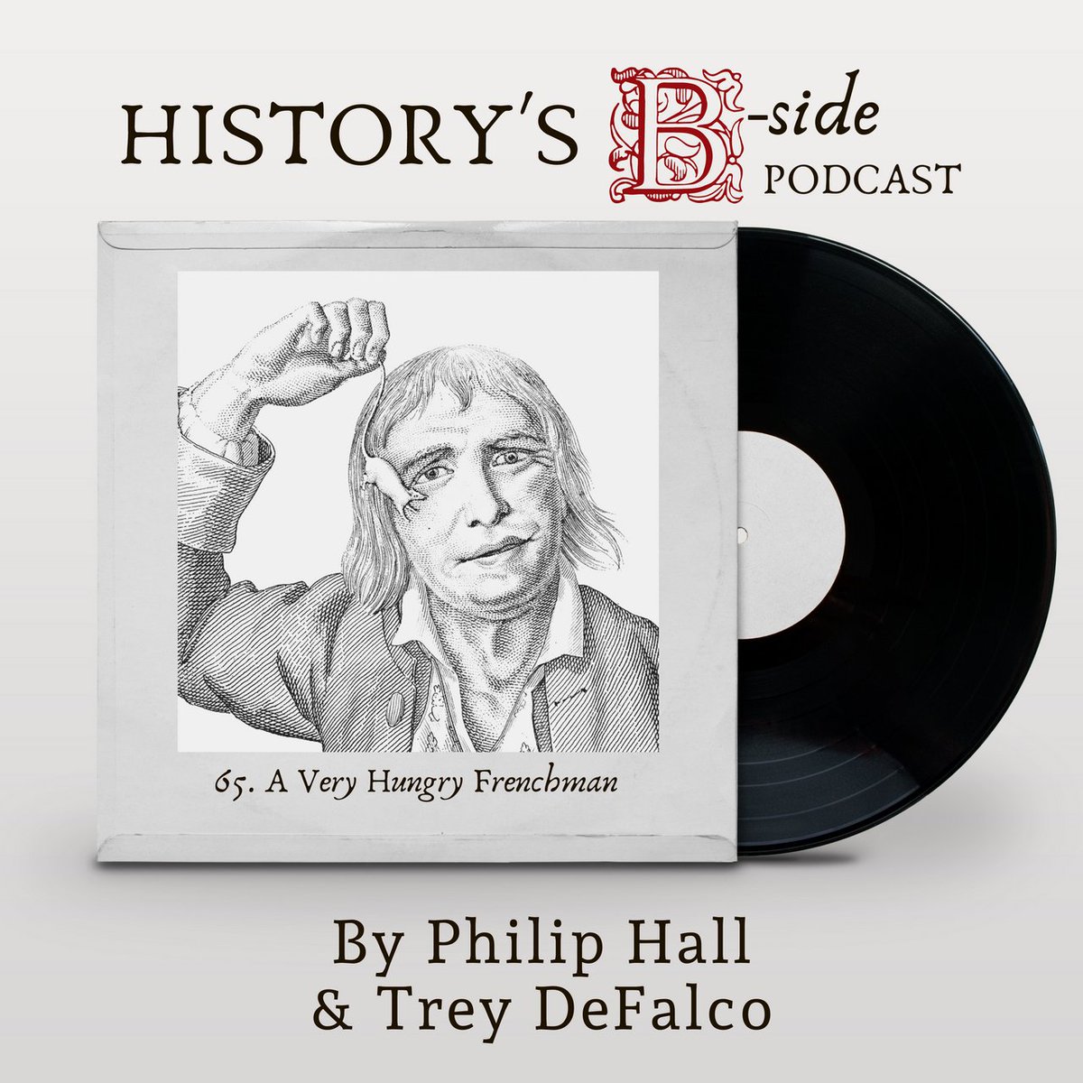 HistorysBside's tweet photo. NEW: A Very Hungry Frenchman

Listen on Apple Podcasts, Spotify, Amazon Music, iHeartRadio, Stitcher, YouTube &amp; more!
Search "History's B-Side" or find us here: https://t.co/2bIXpMptax

#history #podcast #nowplaying https://t.co/E1TxkTmd2H