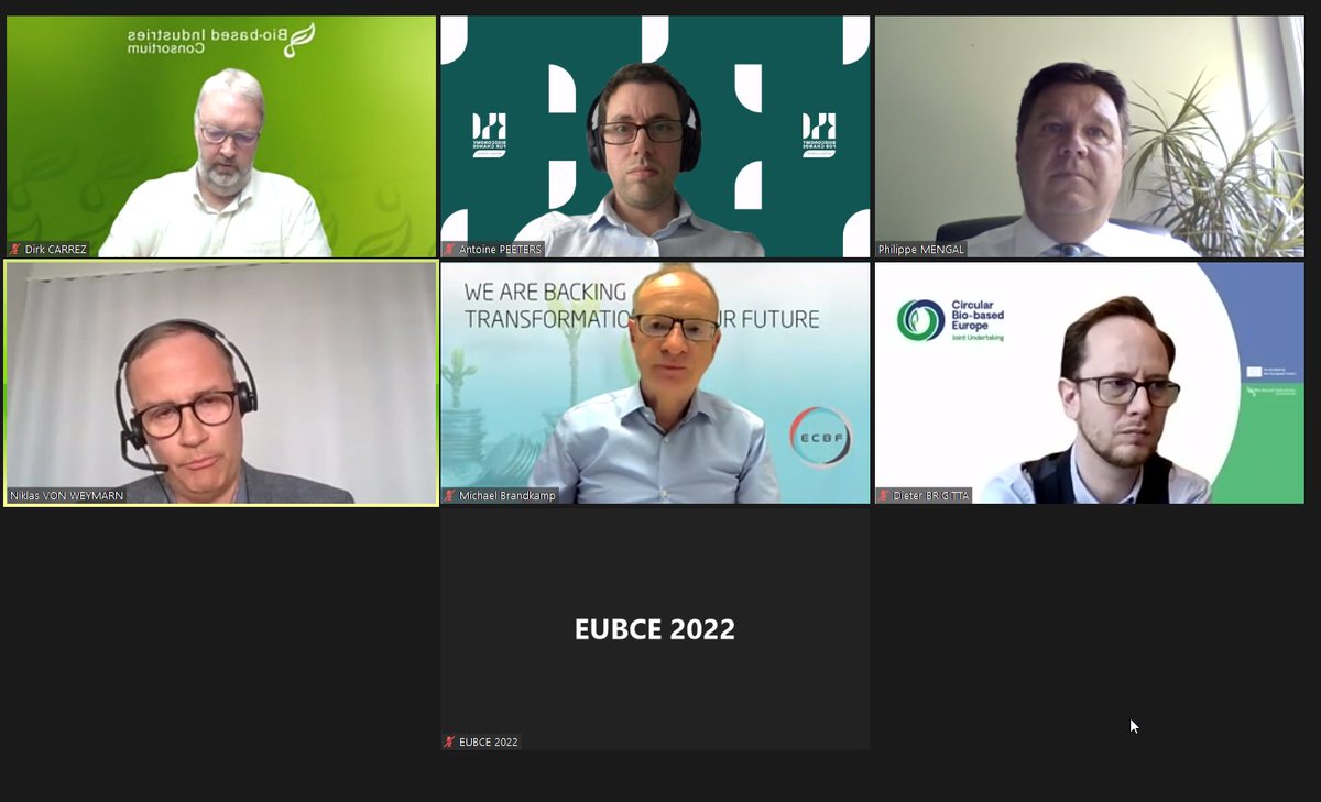 B4C_eu's tweet photo. 🔔 Retour sur la @EUBCE 2022 ! 
En savoir+ 👉 https://t.co/TrfBR5ba5l

🎤 Notre Directeur Adjoint, Antoine Peeters, est intervenu au panel "Partnerships as a catalyst for growth of bio-based industries" ! 

L'occasion de mettre en avant les #partenariats accompagnés par B4C 🤝 https://t.co/bZ6clBLyd0