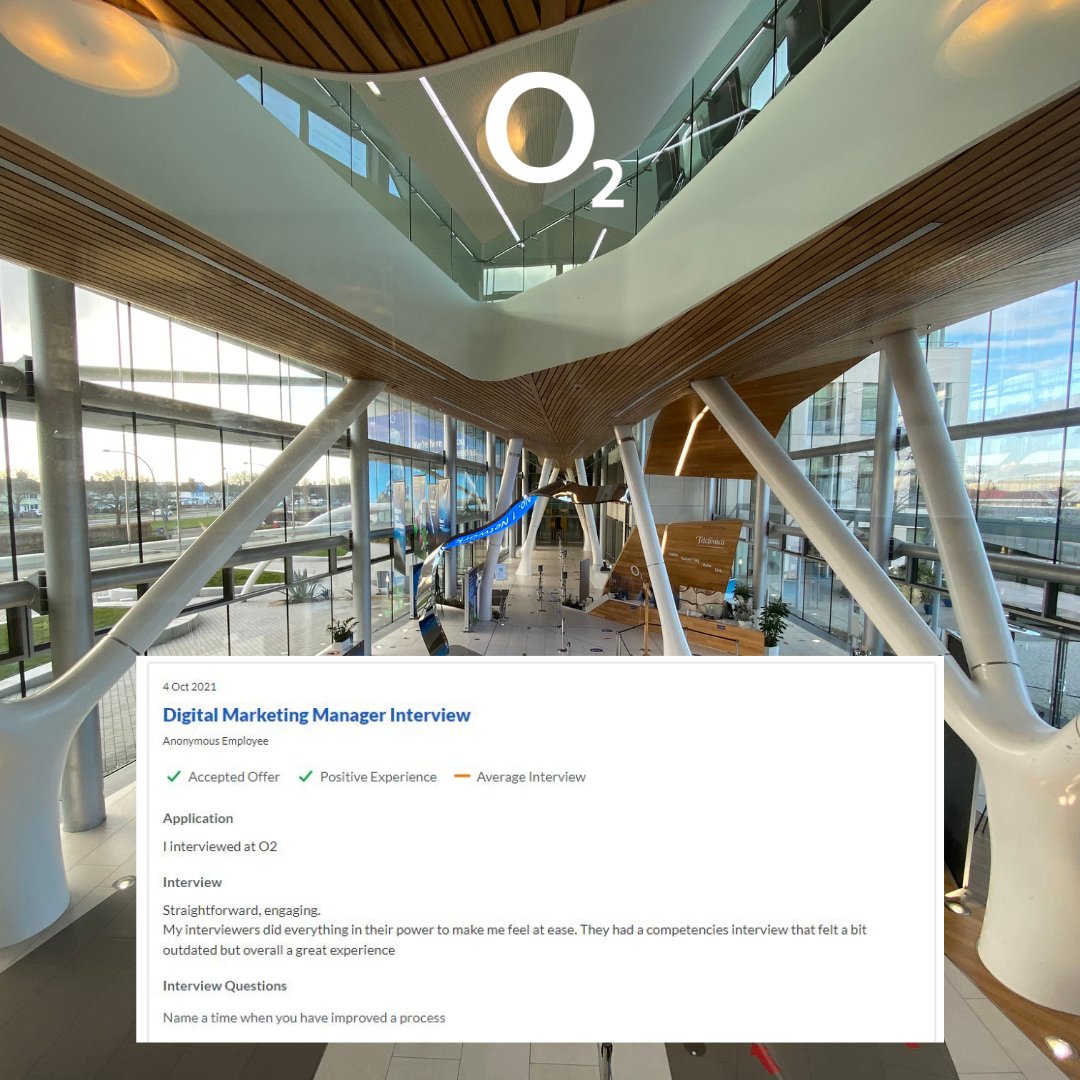 O2Careers's tweet image. Did you know we are in Glassdoor's top 50 best places to work? Click the link below to read some of our employee reviews. There are even interview reviews you could get insight from. #WhyO2

➡️ - glassdoor.co.uk/Overview/Worki…