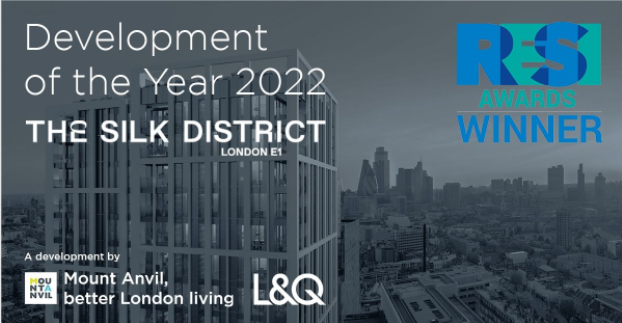 TheOracleGroup1's tweet photo. We are delighted that our client @mountanvil was awarded 'Development of The Year' at this year's #RESIAwards🏆 for The Silk District in #Whitechapel.
More on #TheSilkDistrict below⬇️
https://t.co/9bJ9xPohWm
#AwardWriting #DevelopmentofTheYear #Winnner #PropertyAwards #Winner https://t.co/x6UvJNVWJi