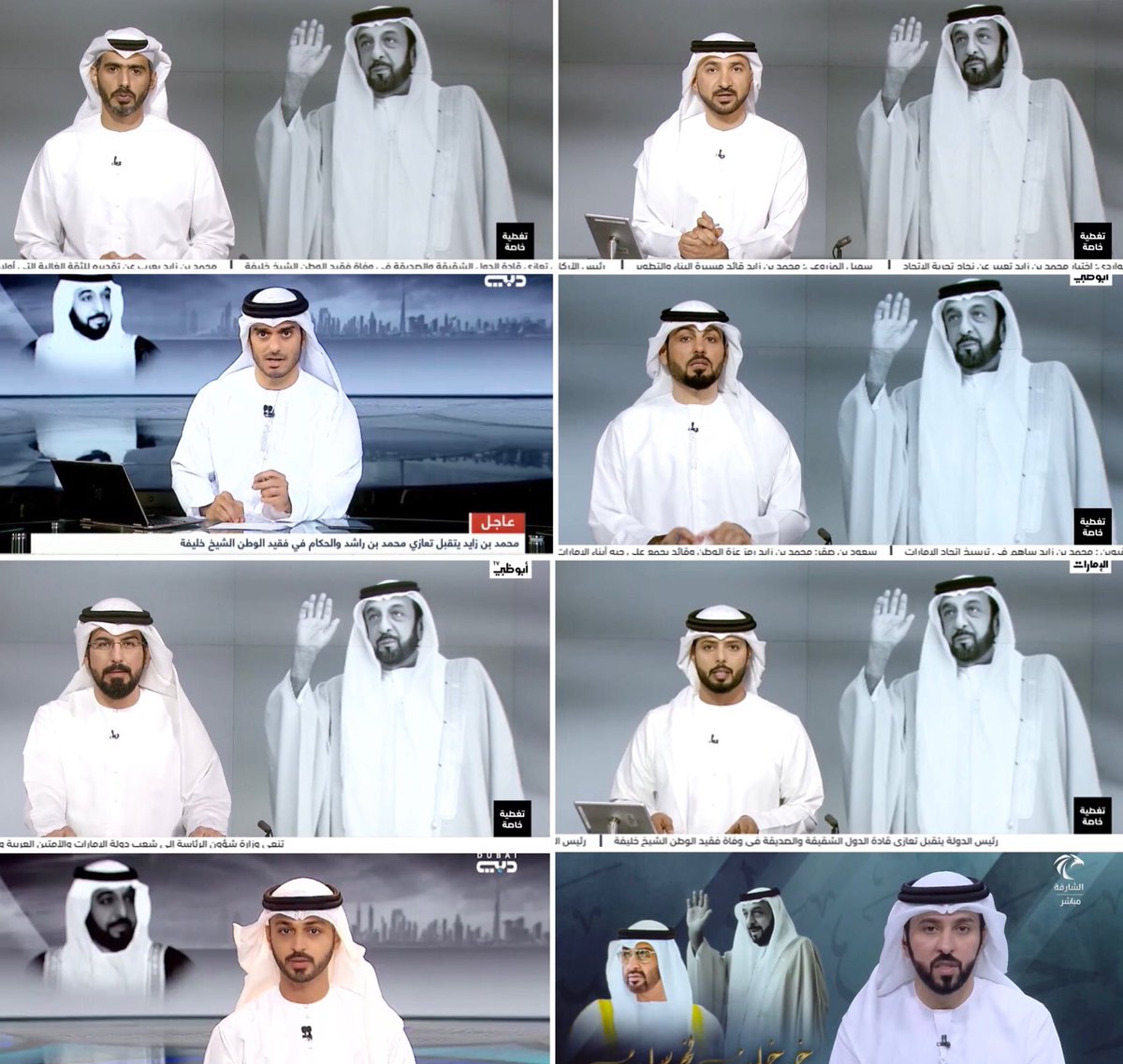 كانوا على قدر المسؤولية طيلة الأيام الفائتة على مدار الساعة هم ومن يقف معهم من جنود مجهولين، فكانوا خير من يعبّر عن مشاعر شعب كامل وقد اختاروا مداخلات من خيرة رجال الوطن.. الإعلام الوطني هو القوة الناعمة لأي بلد ولا يجب أن يمسك زمامه أجنبي 🇦🇪