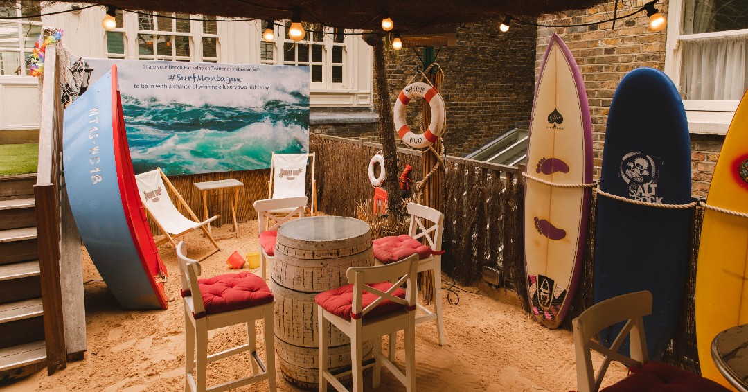 Jet Skis, sandy beaches, food platters, cocktails, and some summery fun; We are thrilled to say we will be reopening our infamous Beach Bar!