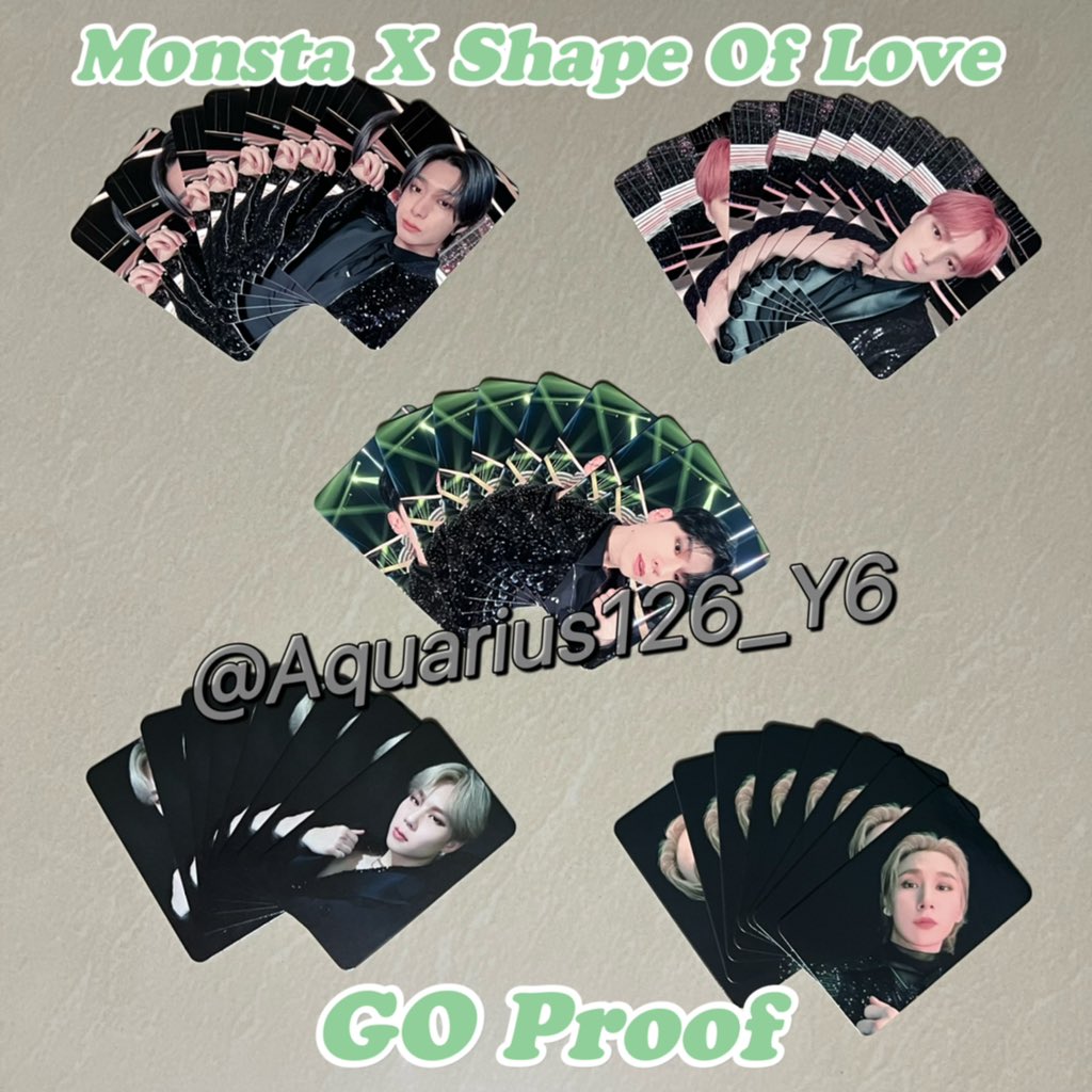 Aquarius126_Y6's tweet photo. Monsta X Shape Of Love GO Proof
Soundwave
I may have some spares to sell. Please follow me if you don’t want to miss it.
#wtsmonstax #monstaxsell #monstaxgo #monstaxphotocard
#shownu #minhyuk #hyungwon #changkyun #kihyun #jooheon #몬스타엑스 https://t.co/1suhq7aAJX