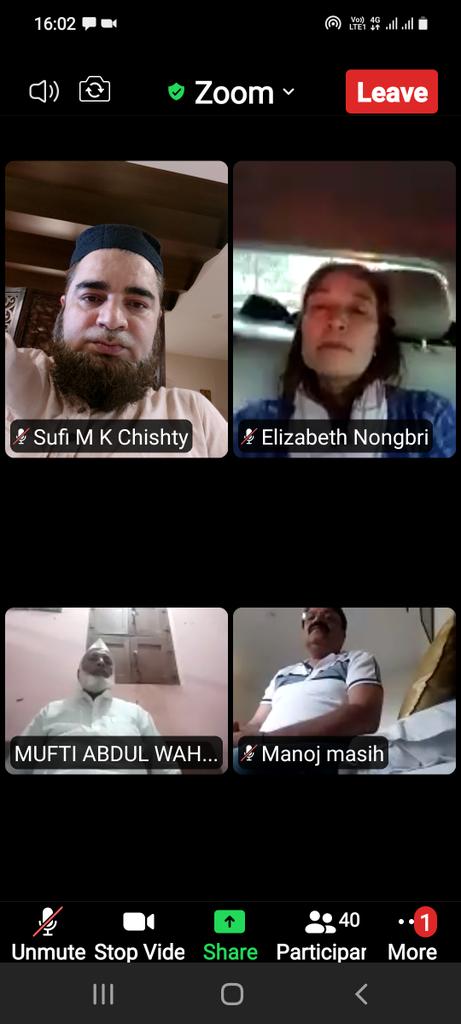 MSufiSaint's tweet photo. Virtual Meeting of National BJP Minority Morcha Office Bearers, State Presidents, Incharges in Presence of Hon. National GS @PurandeswariBJP ji, President Minority @JamalSiddiqui_ ji, GS @MSufiSaint Chishty, Sabir Ali ji, @Joshua_De_Souza ji etc. 💐🇮🇳🙏

@narendramodi @CRPaatil https://t.co/YTFMlDz8S8