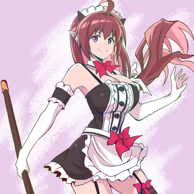 最近、宅のメイドが魔界騎士様の真似事ばかりしてまして 