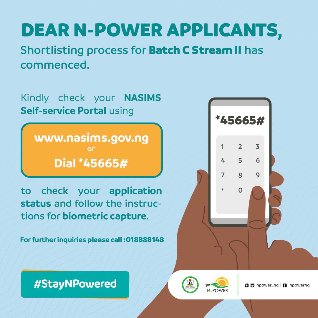 Breaking: NPower Commence Shortlisting Process for NPower Batch C Stream 2