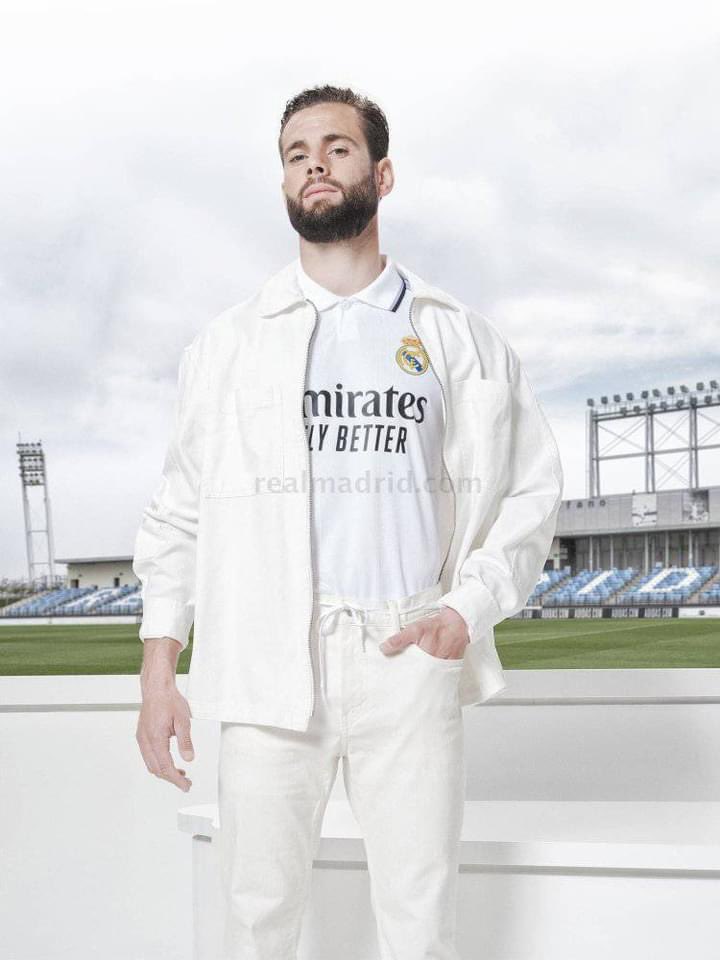 FCRealMadridFT's tweet photo. Real Madrid have dropped their home kit for the 2022-23 season 🥶 💙🤍 #RealMadrid #HalaMadrid #fcrealmadridfantoken https://t.co/8IyEjtRcRi