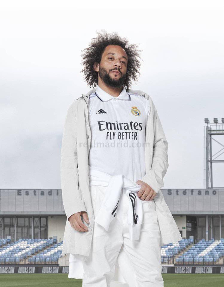 FCRealMadridFT's tweet photo. Real Madrid have dropped their home kit for the 2022-23 season 🥶 💙🤍 #RealMadrid #HalaMadrid #fcrealmadridfantoken https://t.co/8IyEjtRcRi