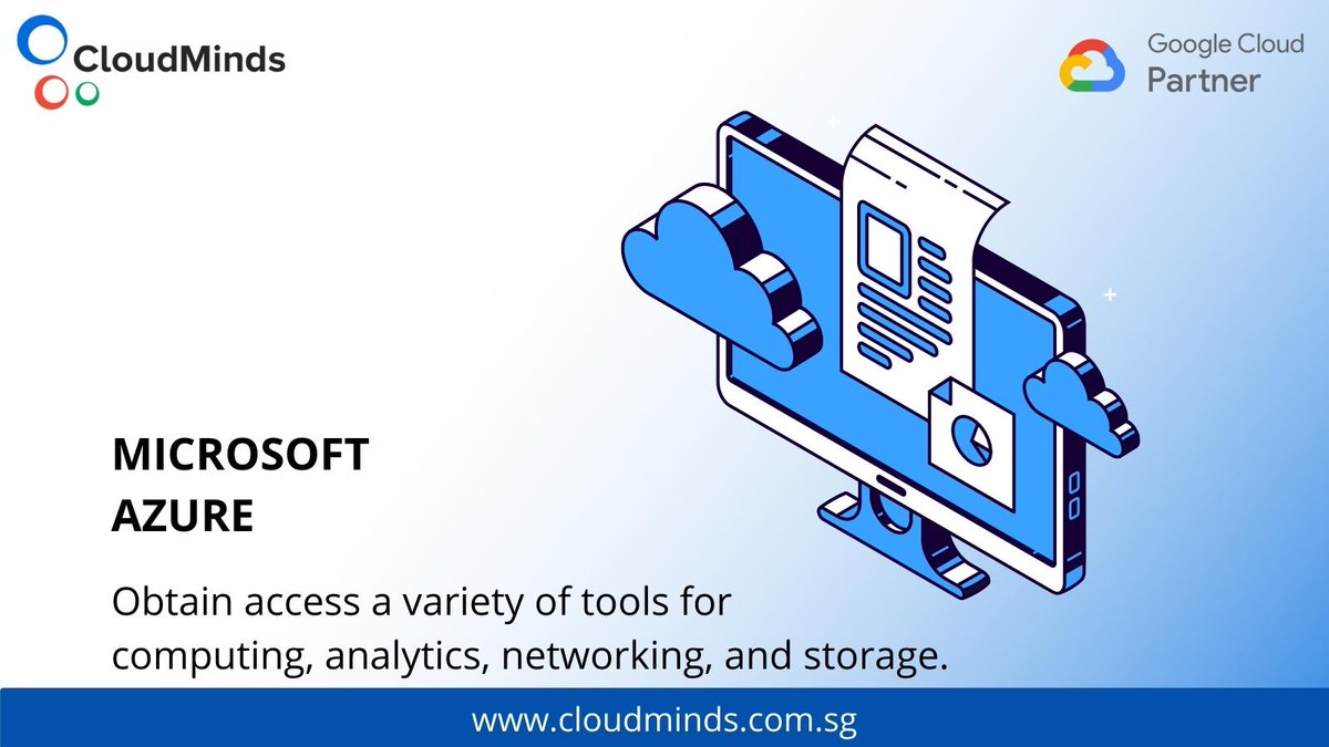 CloudMindsSG's tweet image. Get Azure services like computing, storage, etc. Most of the organization&apos;s preferred cloud systems provide numerous advantages.
#GoogleCloud #GoogleCloudPlatform #googlecloudplatformservices #cloudminds #cloudmindsservices #cloudcomputingservices #Microsoftazure #BigData
