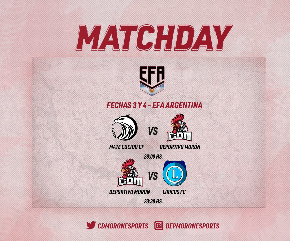 Deportivo Morón eSports tweet media