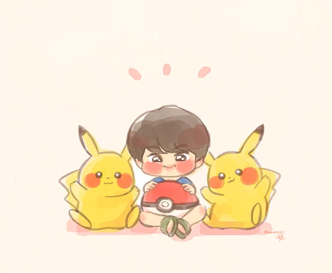 ⚡️🐹⚡️

#JIN #btsfanart 