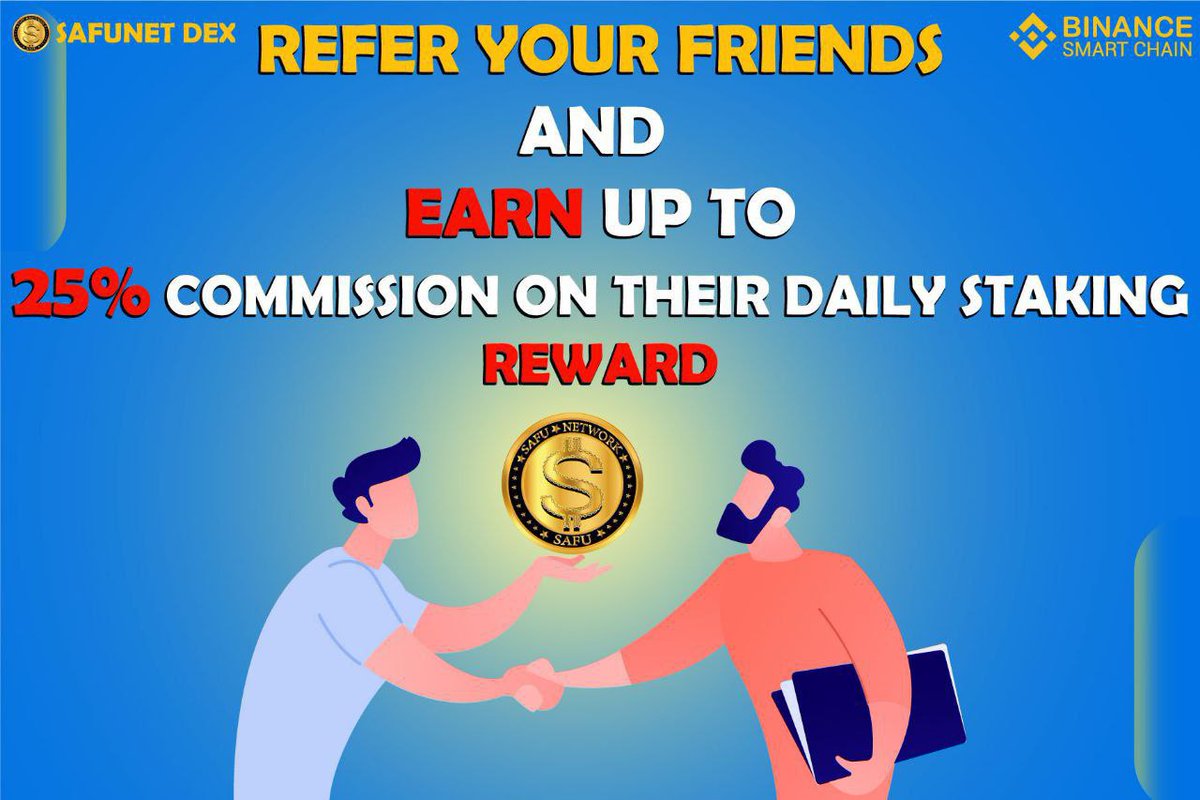 Safunetwork's tweet photo. #Staking is Live and Active at our platform. 
https://t.co/x5UxqDw8vs

Sign up: https://t.co/4x2x9BOT1b
Refer a friend and earn up to 25% commission on his Daily Earnings

Staking guide Step by step
https://t.co/81dTaZG21u

#safunetdex #SafuStaking #BSC
#BNB #BUSD #USDT #SAFU https://t.co/3xen8tH2PT
