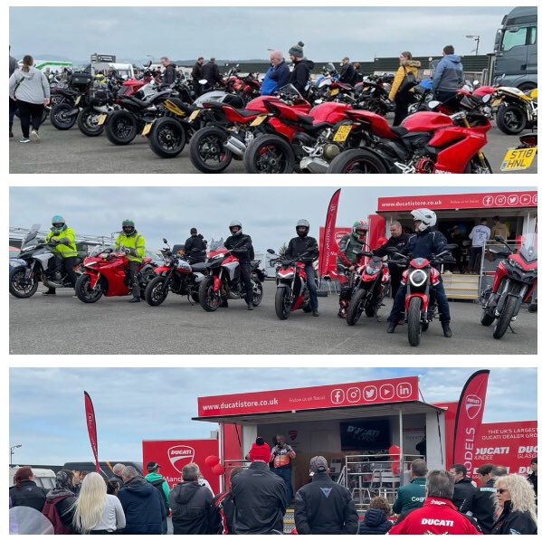 DucatiGlasgow's tweet photo. #granddayout @krcircuit @carlfogarty #ducatimanchestergroup 
#leadingtheway https://t.co/mCp4lVkX1Y