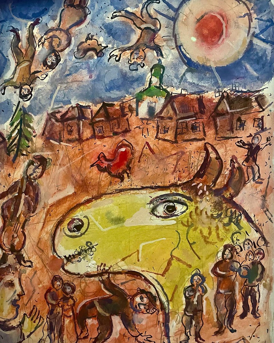 alix_y_z's tweet photo. small but great #markchagall exhibition in warsaw national museum https://t.co/SCIwBqT42g