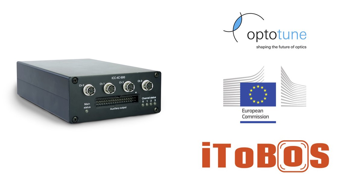 optotunecompany's tweet photo. Optotune is happy to confirm the use of the new ICC-4C lens controller in the full-body scanner being developed by the @iToBoS_eu project for the early detection of #melanoma. 

https://t.co/8nWwoLB9sZ
https://t.co/9MhtD5oAqJ

#itobos #optotune #melanoma #H2020 https://t.co/QccowGf49h