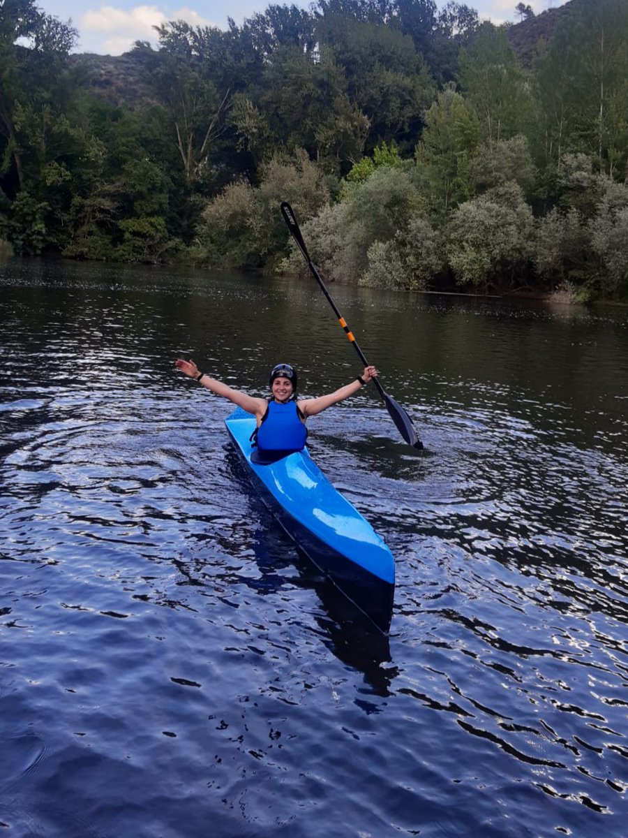radioaguilar's tweet photo. Mónica Santos doble campeona de España de Aguas Bravas

https://t.co/i9aXpJV3S4 https://t.co/6YY8QvkZq7
