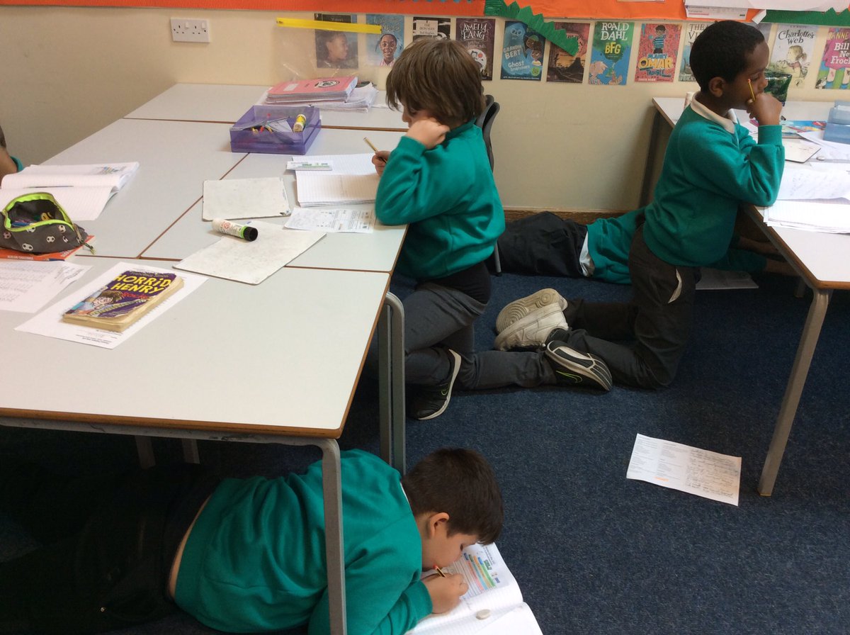 ChapelEndE17's tweet photo. No chairs! This is scandalous! Year 4's chairs have been removed. What reasons might they use to persuade the teachers to return them?
The teachers are excited to read the children's persuasive letters.
#cejae
#writingforapurpose
#english
#year4 https://t.co/xggC6vI1Pj