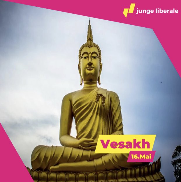 Am Vesakhfest wird nicht nur der Geburtstag von Siddharta Gautama, sondern auch seine Erleuchtung und den Eingang des Buddha ins Nirwana gefeiert.                                                                             Wir wünschen allen ein besinnliches Vesakhfest.