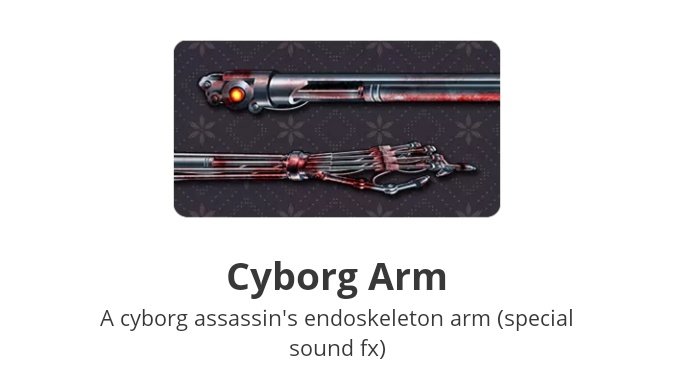 #ปาทู แจกไม้ Cyborg Arm  1 คน
สุ่ม พรุ่งนี้ 22:00 น.       กติกา รี+ฟอล