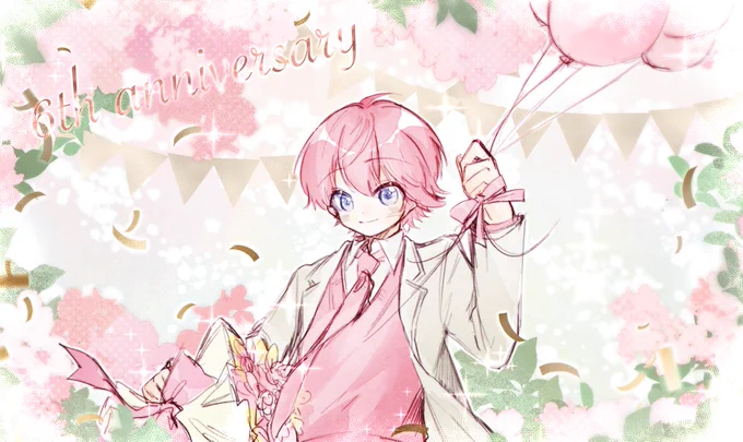 さとみくん活動6周年おめでとうございます💖💖💖
#さとみくん活動6周年 
#さとみギャラリー 