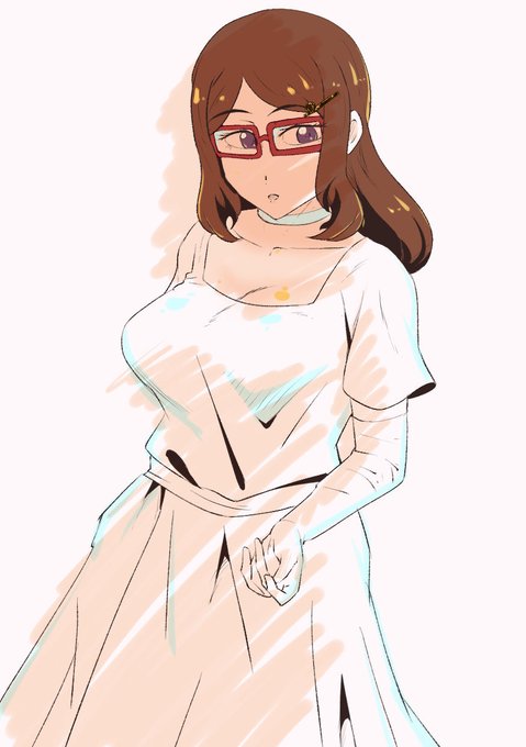 おめが姉ぇさんはオフの日は起動前の白ワンピ着ててほしい(ロボットにオフの日があるかは知らぬ) 