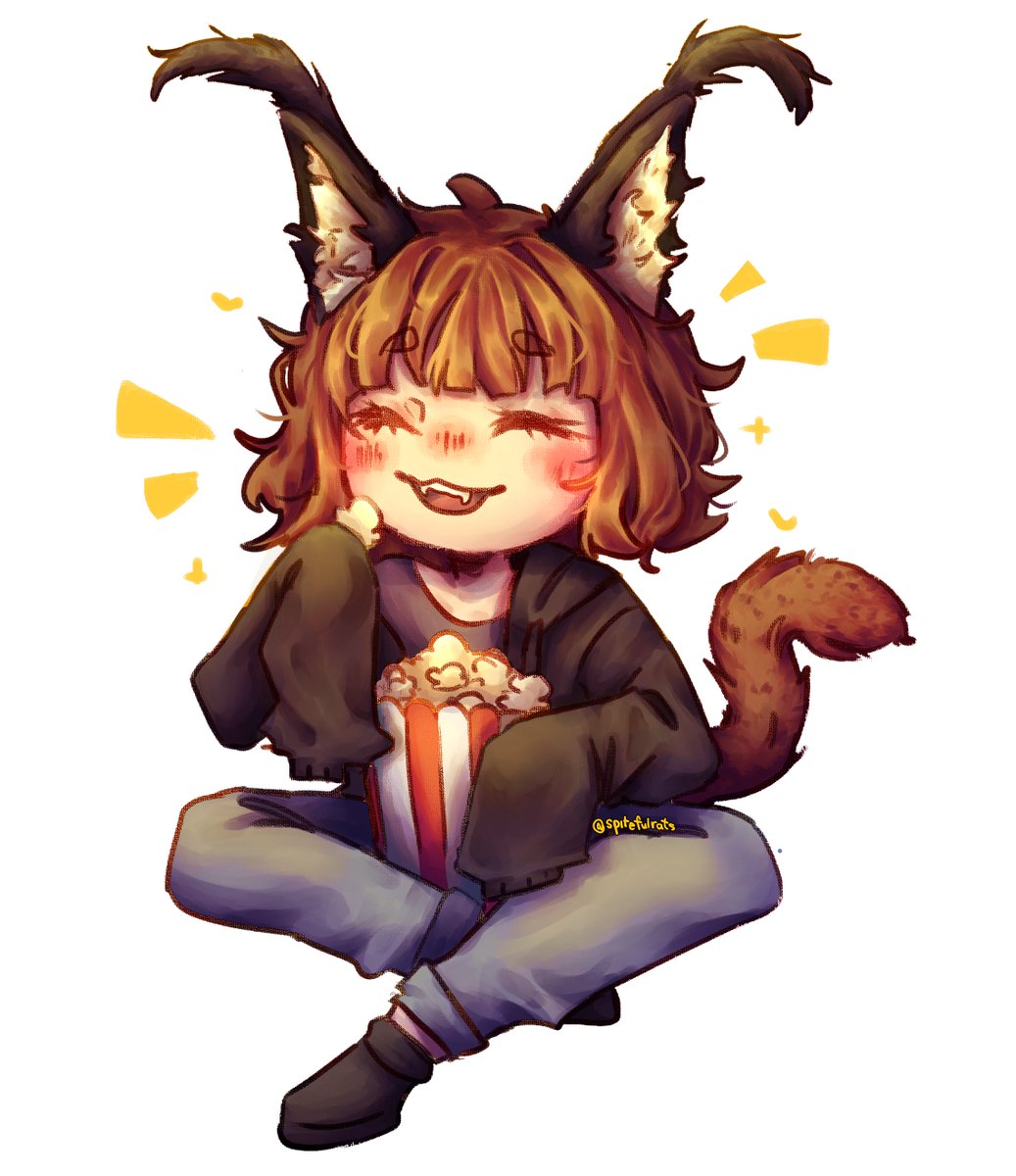 spitefulrats's tweet image. commission work for @/caracal_club! i really like how the colors came out here &amp;lt;3 

#artph #arttwt