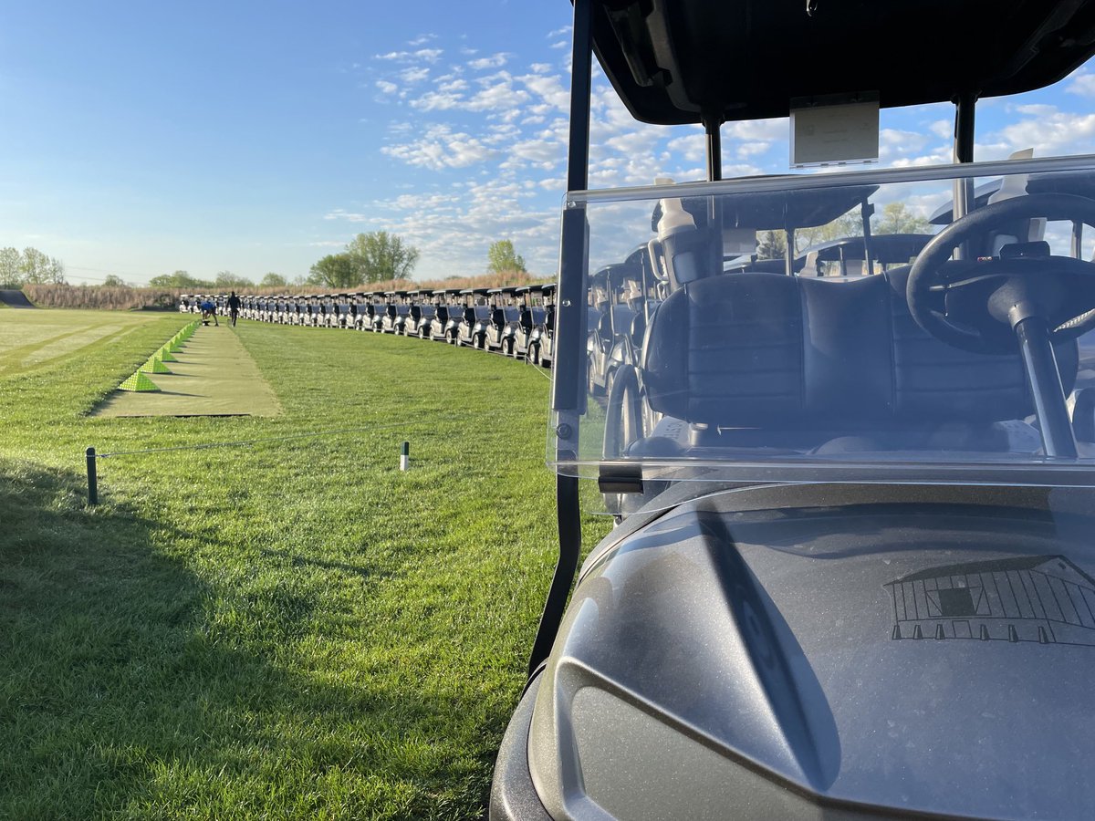 Ready to go! ⁦<a href="/MNGolfAssn/">Minnesota Golf Association</a>⁩ #GolfStoneRidge