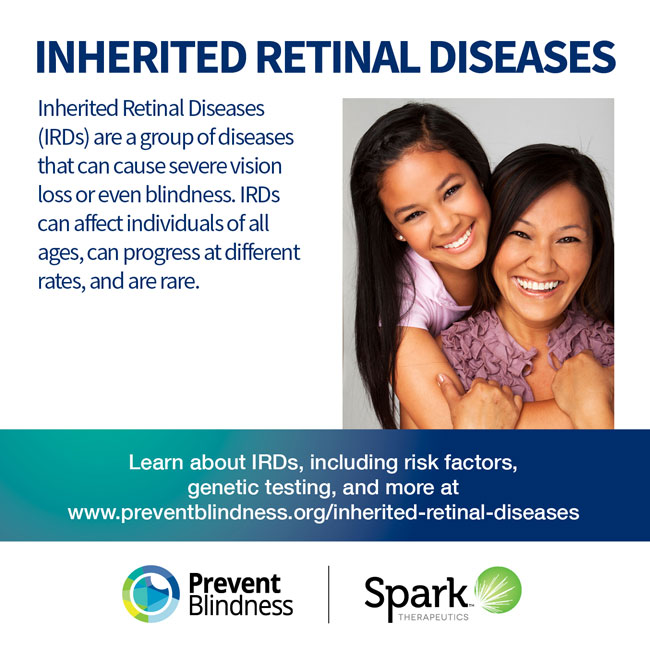 PBA_savingsight's tweet photo. It's the third annual Inherited Retinal Disease (IRD) Genetic Testing Week at @PBA_SavingSight! Learn the facts about IRDs and the importance of genetic testing at: https://t.co/kt2npqNyAr #IRDWeek https://t.co/Om8KzR392H