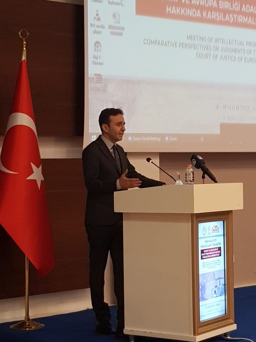 Acting President of @TURKPATENT @CemilBASPINAR made a speech at the Meeting of Intellectual Property Lawyers  organized in cooperation with @TURKPATENT @Adaletakademisi and @ktbtelifhaklari 

#patent #Copyright #intellectualpropertyrights