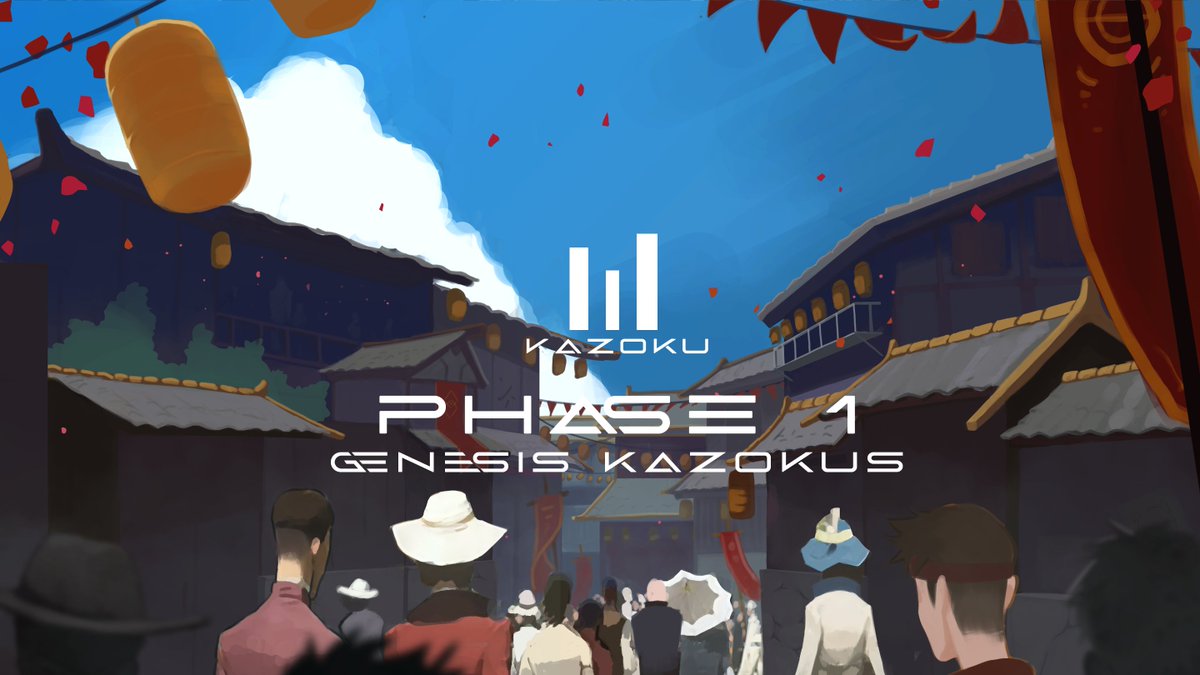 KazokuNFT's tweet photo. Last week has been rough for crypto... ☠️

Take 2 🎬
T - 24 hours for our Phase 1 Launch : 500 Genesis Kazokus.

Marketplace, The Council, Staking ready for all holders on launch. 

🐻Markets are for builders, innovators, creators... And this is what Kazoku is all about! https://t.co/W1gwFLiAVB