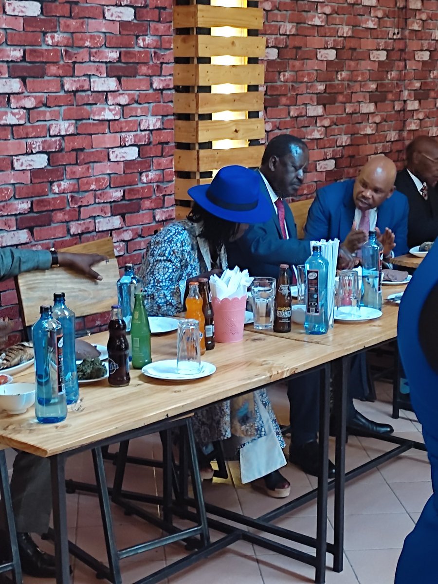 On this Historic day!! Bigfish served Baba and Martha Karua and i cant keep calm!!!