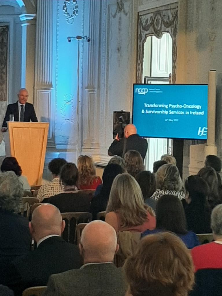 hseNCCP's tweet photo. Delighted to be here @opwfarmleigh  launching the the Psycho-Oncology Model of Care, transforming Psycho-oncology &amp; survivorship services in Ireland @DonnellyStephen @HSELive @hseNCCP @GreallyHelen @Eastsq  #survivorship #psychooncology #cancersurvivor https://t.co/ihxaDBLOIC