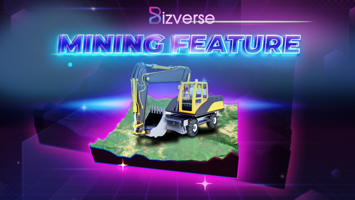 BizverseWorld's tweet photo. Dear #Bizversers,
⏰The #mining feature of #Ecavator #NFT will be ready to start at: 12:00 UTC 16/05/2022
Detail: https://t.co/c8yP2T3PkP
#NFT #NFts #NFTCommunity #VrLands https://t.co/4ZXQ9fLY5d