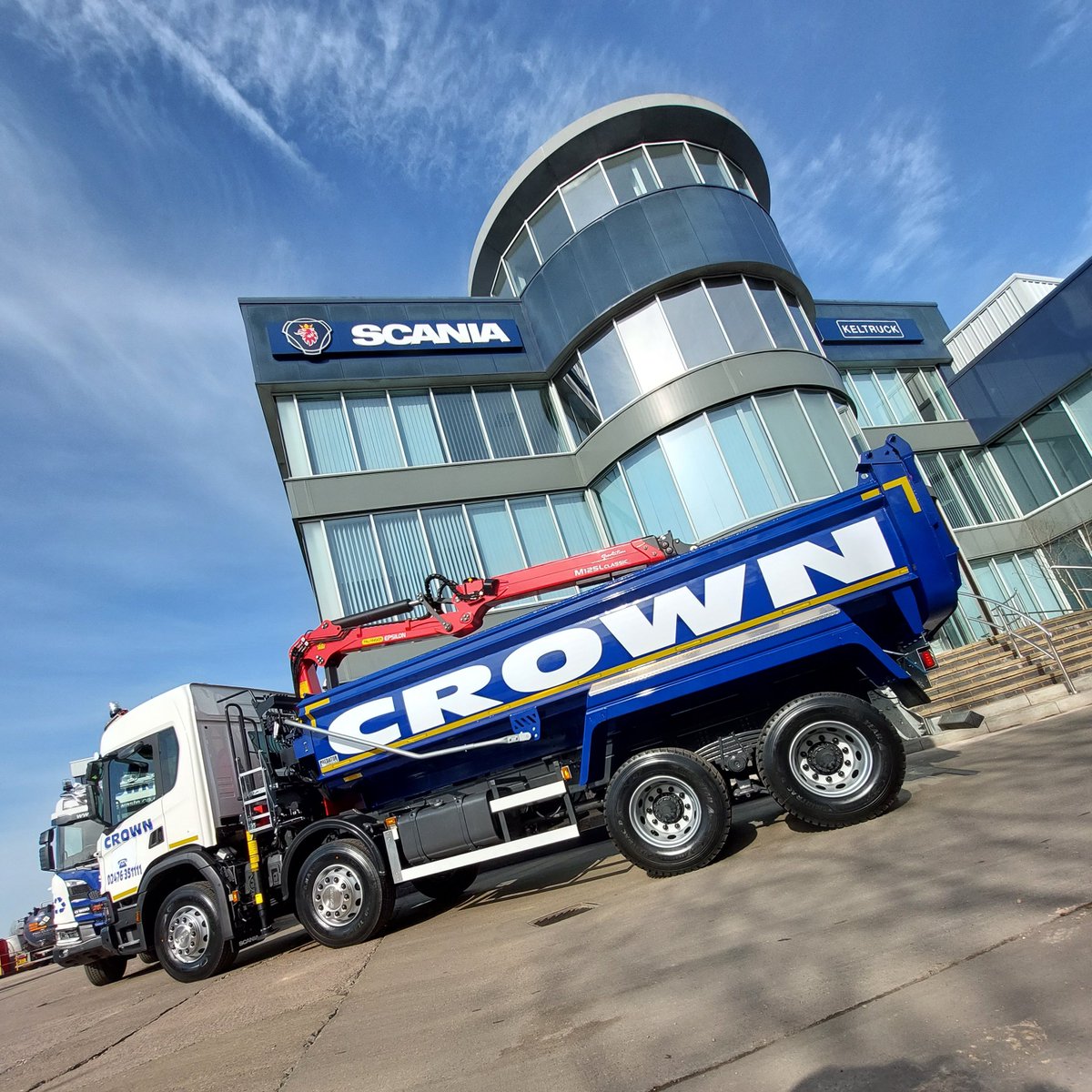 keltruck's tweet photo. @ScaniaGroup @ScaniaUK @RussKelly71 @davemor66816340 @CrownWaste @SFletch8 @TRATON_GROUP @VJConnolly New @CrownWaste #ScaniaXT P410 and G500 #SuppliedByKeltruck.

#CrownWasteManagement #CrownWaste #Nuneaton #Warwickshire #Warks #WestMidlands #WestMids #CV10 #England 🏴󠁧󠁢󠁥󠁮󠁧󠁿 https://t.co/I5TA2xwgM7

👏🏻 @RussKelly71

#ScaniaTough #Scania #hookloaders #tippers | https://t.co/1PS9MXnyNX https://t.co/fdRAIhv4po