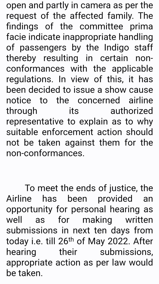shukla_tarun's tweet photo. For all of @IndiGo6E and its CEO Rono Dutta's statements braving it out saying it was not wrong aviation regulator says the airline was at fault in handling special child.

Stinging commentary and a show-cause notice : https://t.co/4awScDSdm0