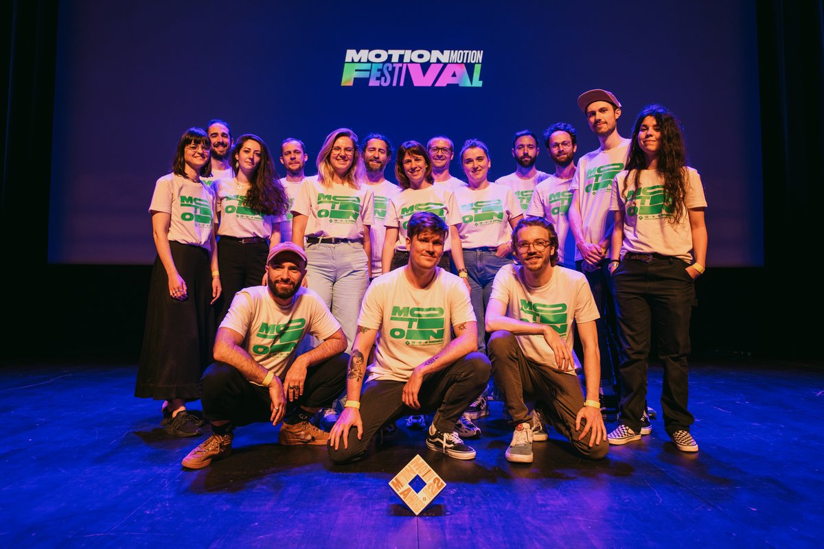 blackmeal's tweet photo. [Festival Motion Motion 2022]
MERCI POUR CETTE EDITION DE FOLIE ! 🔥 🔥
A l'année prochaine ! 👋

#motiondesign #festival #nantes #motionmotion https://t.co/WY2ieYJ3Rg