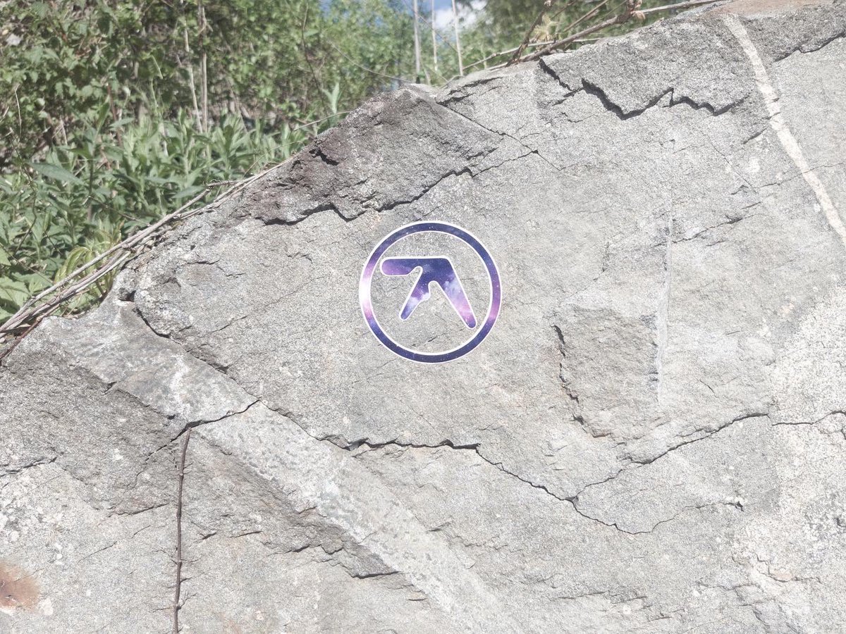Aphexm1ke's tweet photo. @AphexTwin @__NUMBER3 @WarpRecords —- #AphexTwin #RichardDJames #Galaxy #AphexTwinSticker #AphexTwinDecal #AphexSticker #AphexDecal #Rock #Stone #StoneInFocus - #AphexTwinLogo #AphexLogo #PaulNicholson https://t.co/Y9lvHLrfqu