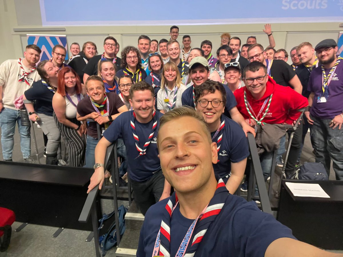 HertsScoutsCyc's tweet photo. Great weekend at #basecamp22 with over 500 people from around the UK &amp; Beyond. After a good rest &amp; reflection I’m feeling inspired &amp; excited for the future of scouting! #skillsforlife #youshape https://t.co/iacmJATXs1