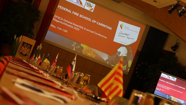 ispccat's tweet photo. Una delegació de l’#ispccat ha participat a la Conferència Anual de l’European Fire Service College Academy #EFSCA, que ha tingut lloc a la Federal #Fire School of Carinthia (Klagenfurt, Alemanya), del 10 al 13 de maig
https://t.co/Rr0zZO4y4E https://t.co/bErqpbZDGF