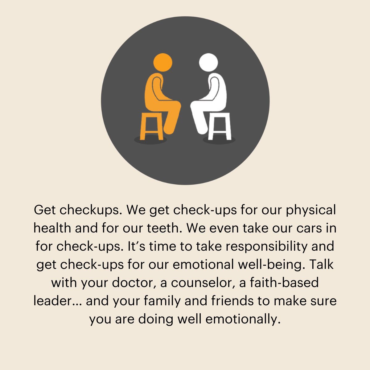 Paychex's tweet photo. Learn the healthy habits of emotional wellbeing courtesy of our friends at @GiveAnHour. #MentalHealthAwarenessMonth https://t.co/ZxbunTJxON