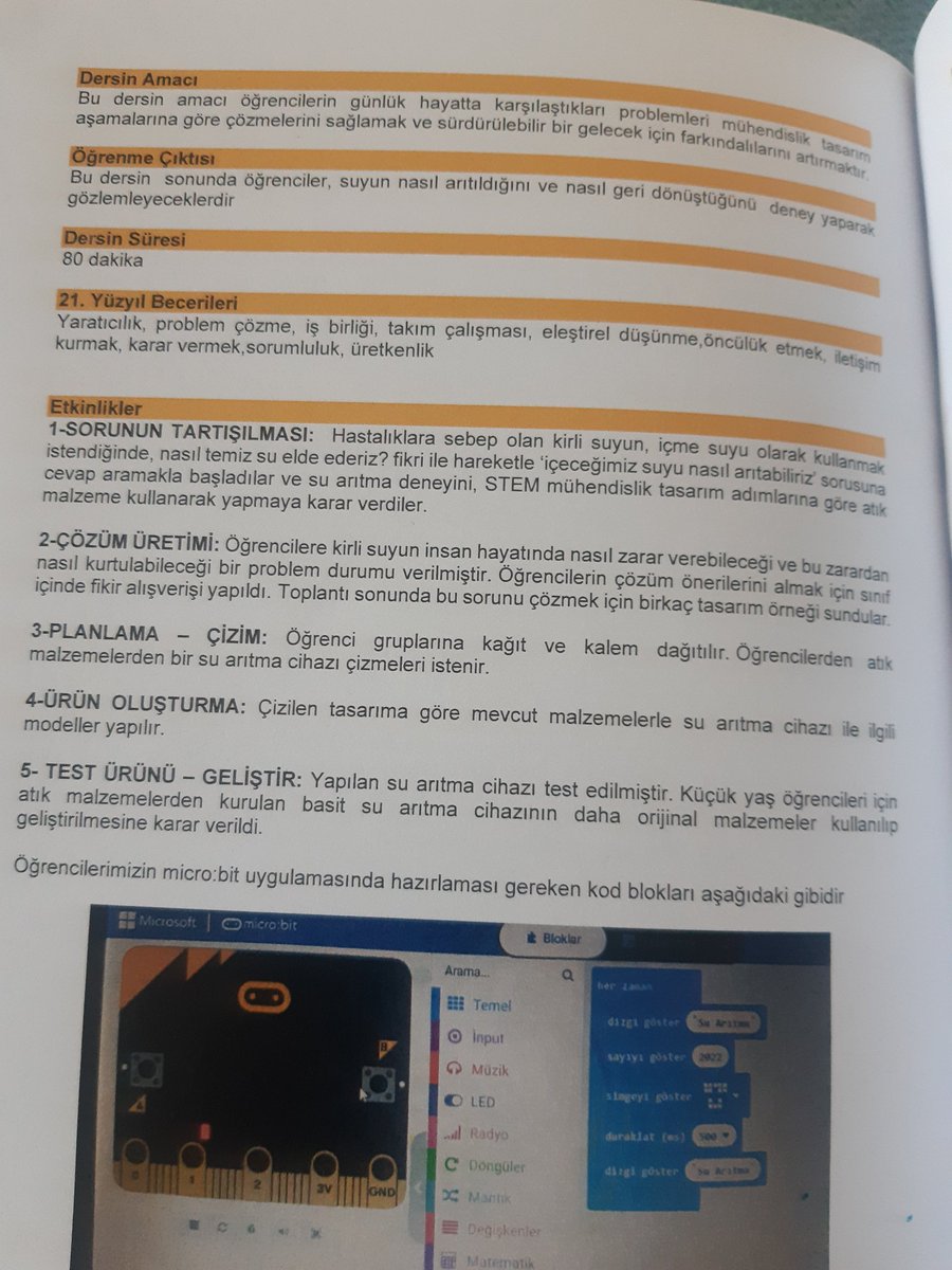 NesrinBalikci1's tweet photo. Benim de yazarı olduğum code4sdgs kitapçığı elime ulaştı, öğrenme senaryolarımın yer aldığı kitapçıkta microbit kodlama ile Sürdürülebilir Kalkınma Hedeflerini kodladık.Emeği geçen tüm öğretmenlerimize teşekkür ederiz
@selcukyarslan
@Mehmet_Bulut21 
@BaglarMEM21 https://t.co/Kxb4XMKcuj