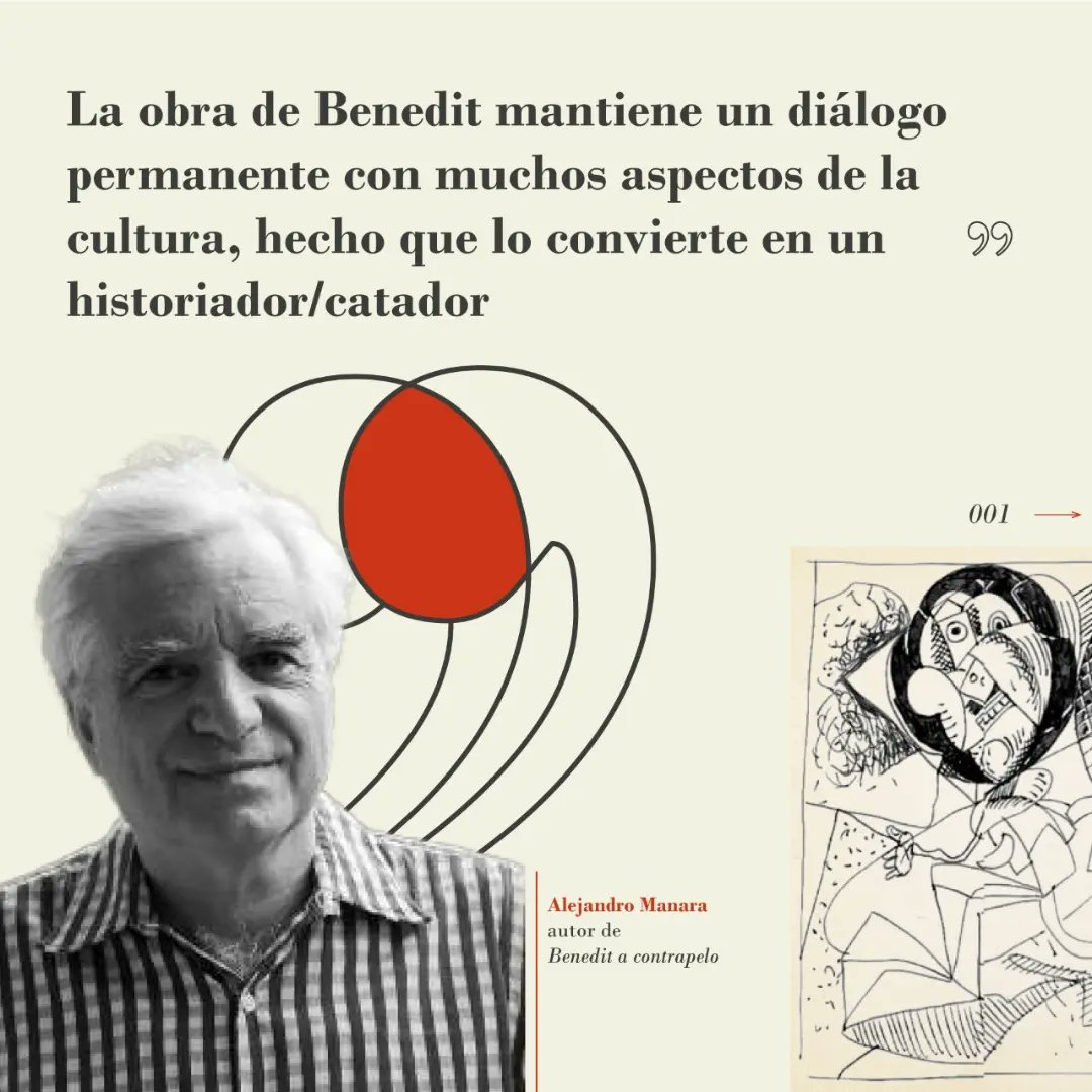 manarale's tweet photo. "La obra de Benedit mantiene un diálogo permanente con muchos aspectos de la cultura, hecho que lo convierte en un historiador/catador".

Me entrevistó Laura Casanovas para  @revistaenie a propósito de la presentación del libro Benedit a contrapelo el 19/5 a las 18 en @museomalba https://t.co/bbPvcHqgsn
