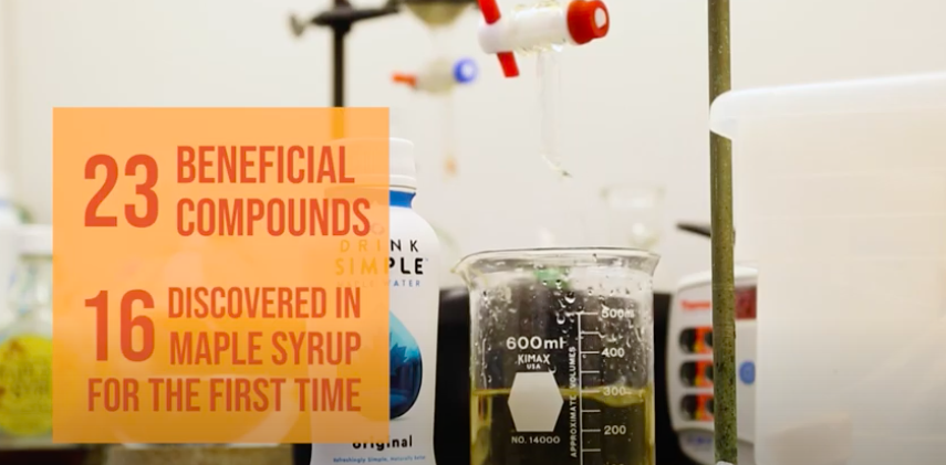 MapleURI1's tweet photo. Scientists were able to isolate 23 compounds, 16 of which were reported from maple syrup for the first time. These new compounds have undergone studies to find potential benefits for the future of medicine. Disclaimer: The findings are lab based and further studies are needed. https://t.co/N28yQZ19Ch