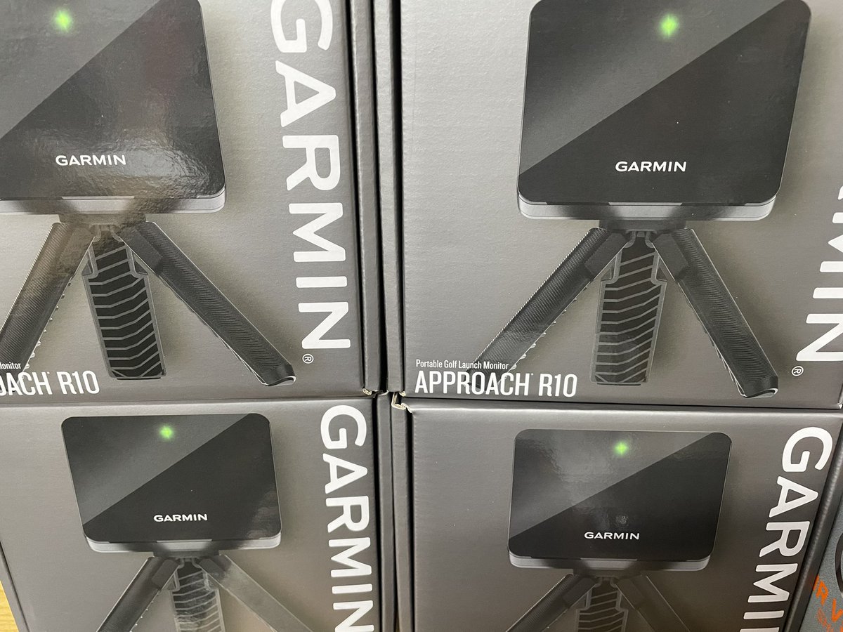 BillTyeGolf's tweet photo. Back in stock @BillTyeGolf @eatongolfclub the best easily portable, affordable launch monitor on the market, the @Garmin approach R10. UK best prices! @ForemostGolf @chestertweetsuk @ShitChester @marcusmohrgolf @marcusarmitage1 @gjroberts89 @camtye_ https://t.co/PVzDN1SNTF