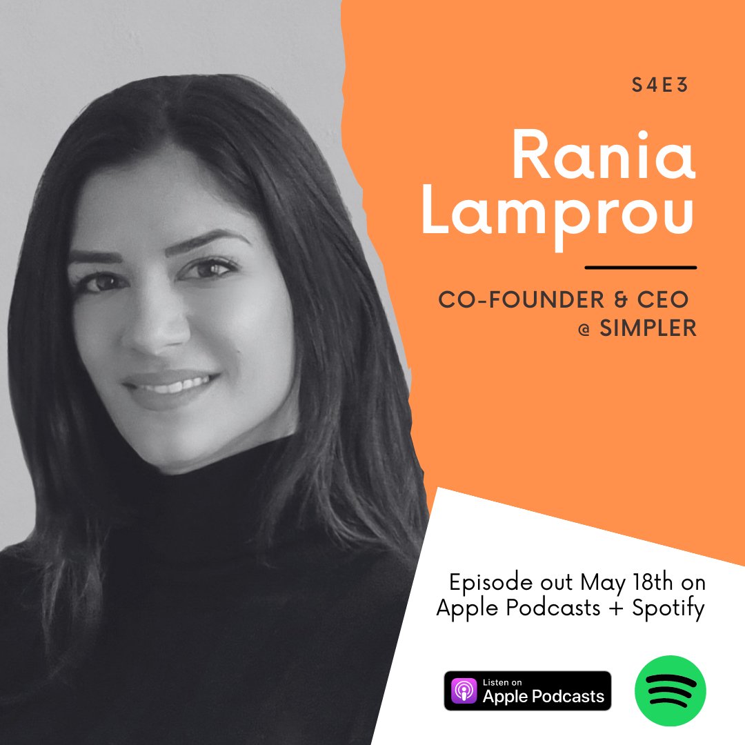 ridingunicorns_'s tweet photo. 🚨S4E3 - Announcement🚨

Join us this week as we welcome onto the show @Ranialam, co-founder &amp; CEO of 1-Click checkout @SimplerSo 👇📱🛍

Be sure to follow us @tiktok_uk to get access to exclusive snippets of the episode 🦄

Out Wed 18th @applepodcasts + @spotifypodcasts 🎙 https://t.co/fOLvW3rCtW