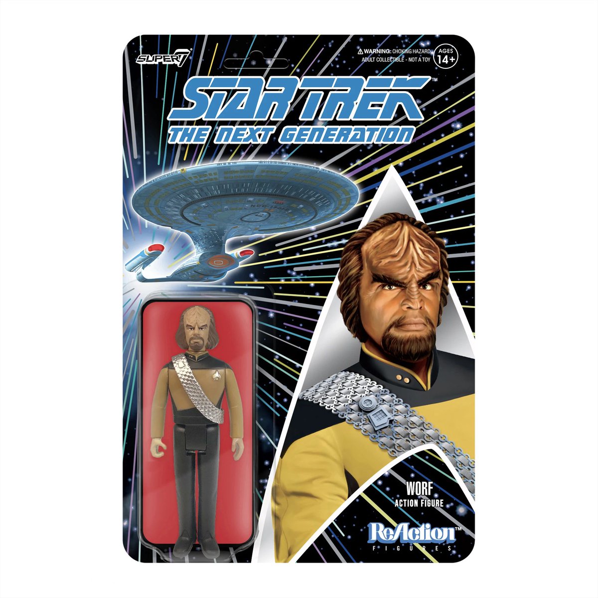 Star Trek The Next Generation Worf Action Figure